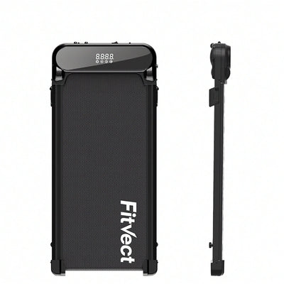 Fitvect C1 Slimline Walking Pad (Small Treadmill) - Thin, Lightweight, Quiet for Home Office