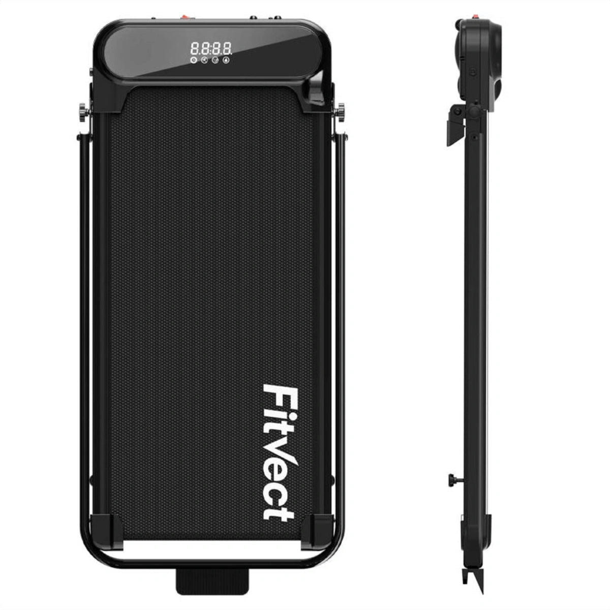 FitVect c1f treadmill, ultra slim walking pad for jogging & running