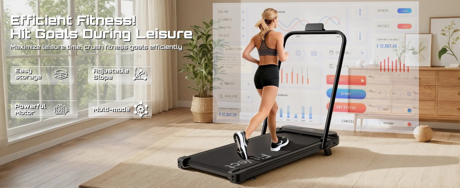 Fitvect treadmill walking Pad C1